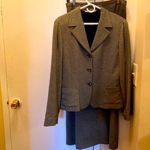 Designer Ladies tweed suit.